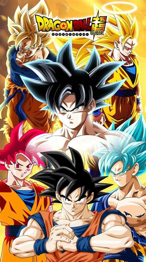Fases Que Alcanzado Goku Dragon Super Dragon Ball Super Artwork