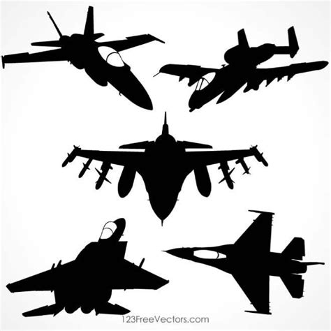 Military Airplanes Silhouettes Airplane Silhouette Shadow Tattoo