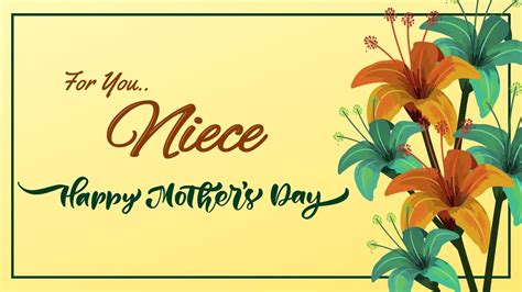 Happy Mothers Day Niece Quotes Messages And Wishes 2022