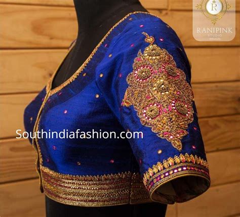 Latest Maggam Work Blouse Designs By Ranipink Studio South India Fashion