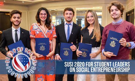 Study Of The United States Institutes For Student Leaders 2020 Susi