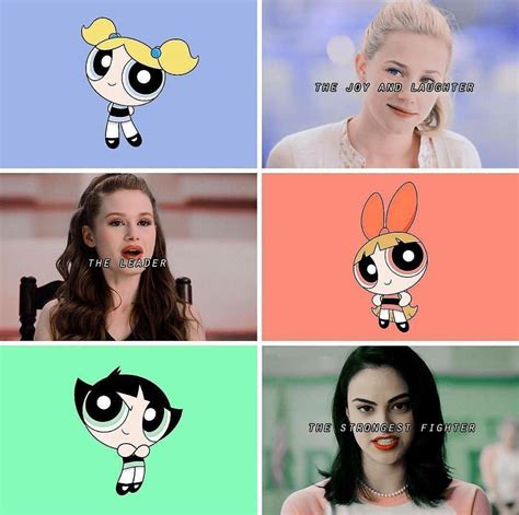 Riverdale Ladies As Power Puff Girls Betty Cooper Veronica Lodge