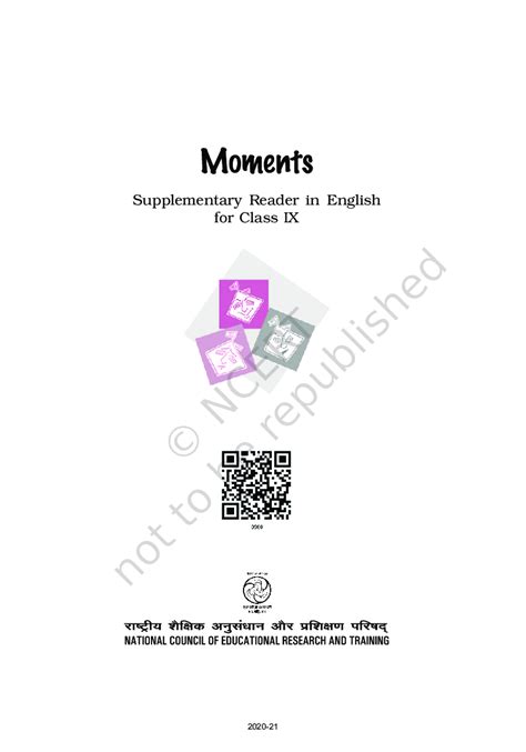 Download Free Ncert Class 9 Moments Supplementary Reader In English Pdf Online
