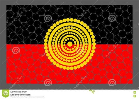 Vector Aboriginal Flag Design Download From Over 58 Million High