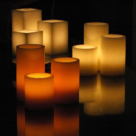 Electric Hardwired Low Voltage Led Candles System 6 To 11 Set3