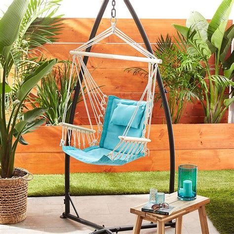Backyard Expressions Backyard Expressions Hammock Chair With Pillow And
