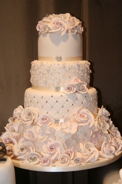 188 Best Images About White Wedding Cakes On Pinterest