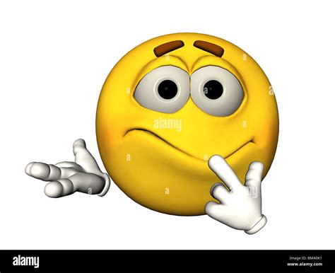 Confused Emoticon Cut Out Stock Images And Pictures Alamy