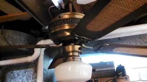 Patton Ceiling Fan Motor With Failed Capacitor Full Video Youtube