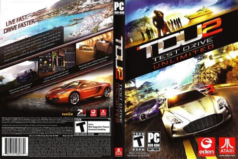 Pc Games Cd Cover Test Drive Unlimited 2
