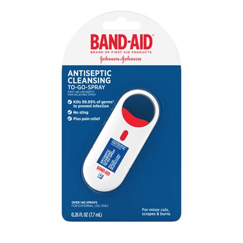 First Aid Antiseptic To Go Spray Band Aid Brand