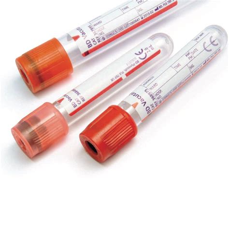Buy Bd Vacutainer Cat Plus Blood Collection Tubes Ml Pack Of Online At Desertcartuae