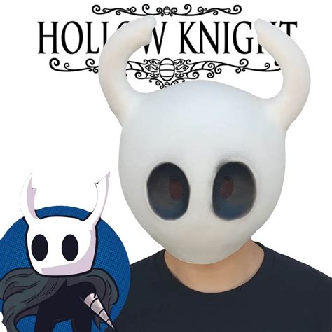 Buy Hollow Knight Mask Cosplay Game Funny Latex Masks