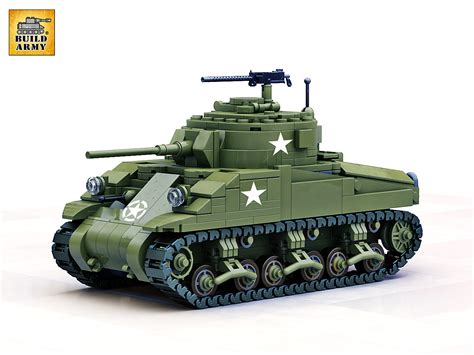 Lego M4 Sherman Tank Vlrengbr
