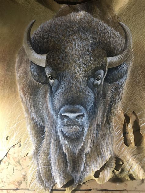 Pin By Chris Romero On Critters Buffalo Animal Buffalo Painting