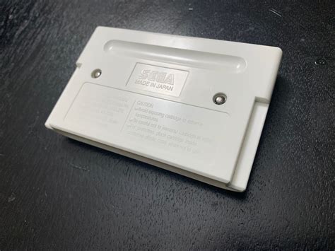 White Sega Genesis Cartridge Shell Cart For Repro Or Etsy