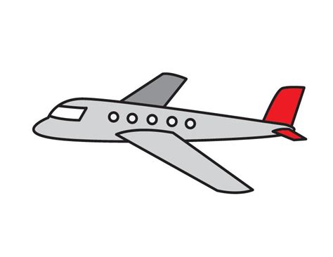 How To Draw a Cartoon Airplane for Small Kids (EASY Step by Step Guide