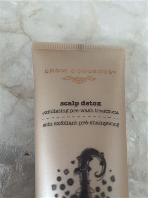 Grow Gorgeous Scalp Detox Exfoliating Pre Wash Hair Treatment 50ml