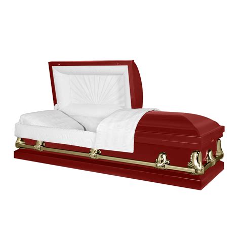 Red Coffins Caskets For Sale Starting At 1199 Titan Casket
