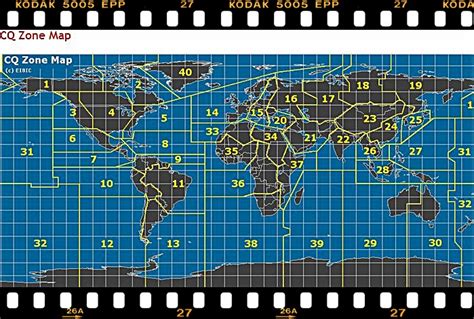 Hamradio 2012 Cq World Wide Dx Cw Zone Map