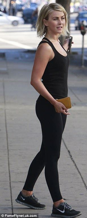 Julianne Hough Displays Her Toned Figure As She Heads To A