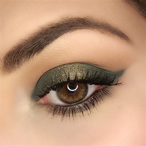 Maquillaje De Ojos En Tonos Verdes Maquillaje Variaciones
