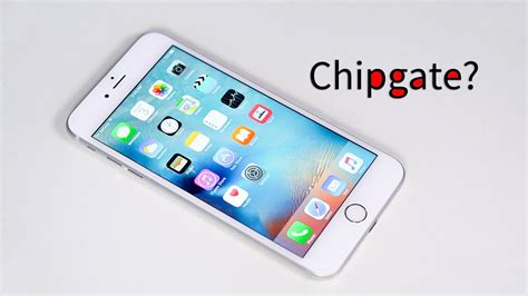 Iphone 6s Chipgate Iphone 6s Plus Two Processor Version Youtube