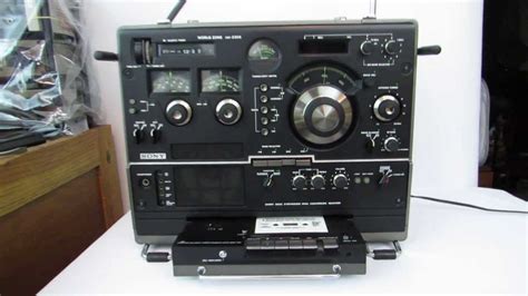 Sony Crf 330k Shortwave Am Fm Radio Receiver Youtube