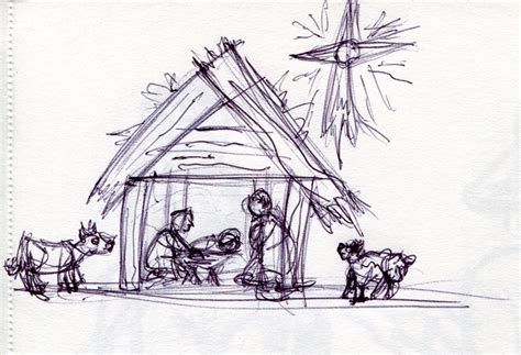 Nativity Drawing At Getdrawings Free Download