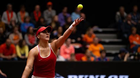 andreescu bouchard dabrowski and fernandez to represent canada at fed cup tie in switzerland