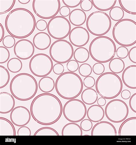 Seamless Texture With Lots Of Circles Stock Vector Image And Art Alamy