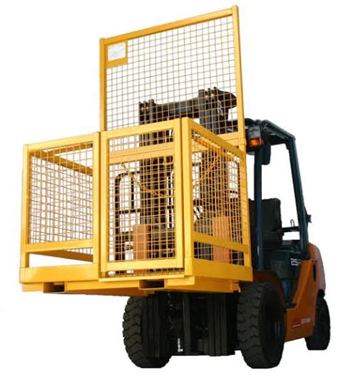 Forklift Man Basket Attachment Manufactured In Dubai