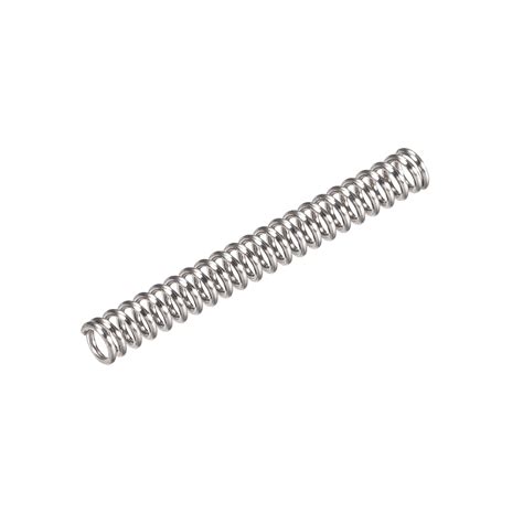3mm X 05mm X 25mm 304 Stainless Steel Compression Spring 4n Load
