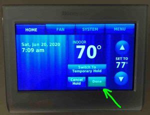 How can i remove the hold temp and just enter the temperature i want? How to Set Permanent Hold on Honeywell Thermostat - Tom's ...