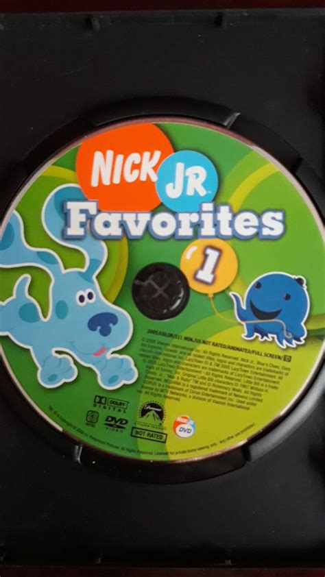 Nick Jr Favorites 1 Dvd For Sale In Moreno Valley Ca Offerup