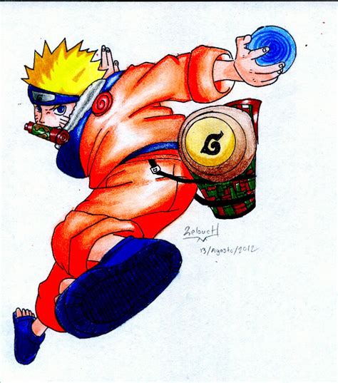 Uzumaki Naruto Por Lelouch Lamperouge Dibujando
