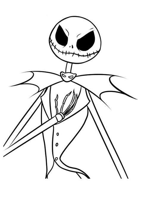Choose from basic to fun shapes. Nightmare Before Christmas Coloring Page - Coloring Home