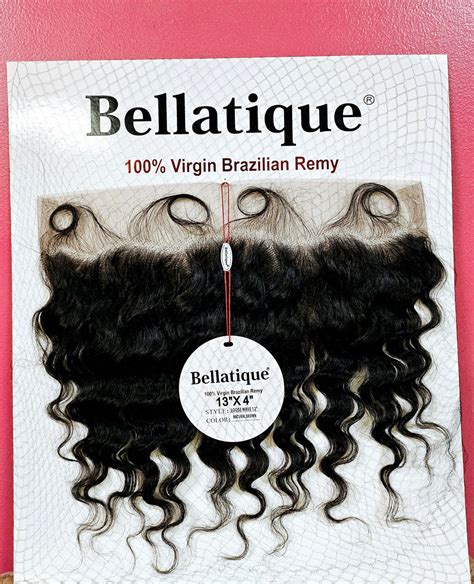 Bellatique 100 Virgin Brazilian Remy 13x4 Frontal Super Sisters Beauty