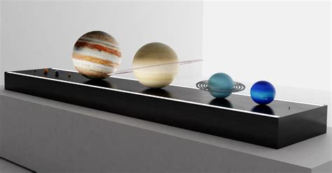 Astroreality Solar System To Scale Model Set The Green Head