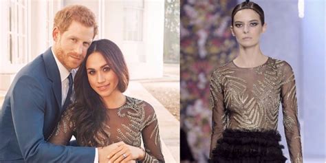 Meghan Markle Wore A 75000 Dress In Official Engagement Photos