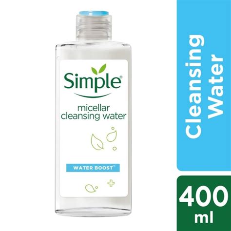 Simple Water Boost Micellar Cleansing Water 400ml Watsons Malaysia