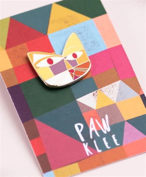 Pin Paw Klee Cat