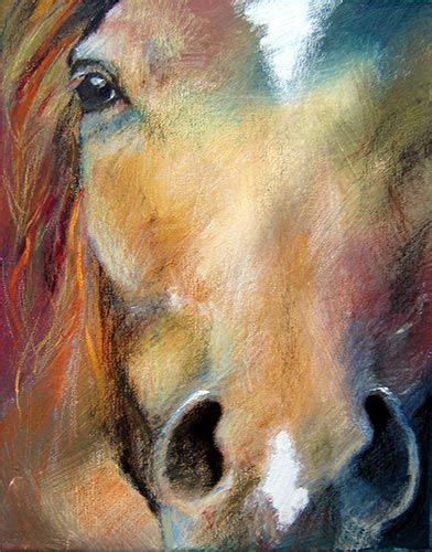 Wild Spirit Mottled Horses Contemporary Equine Art By Iwona