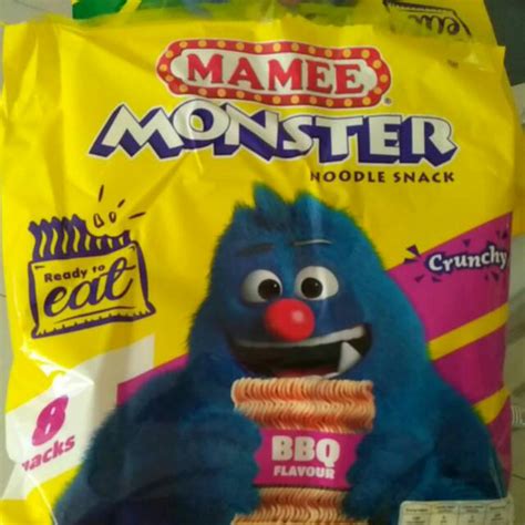 Jual Mamee Monster Mie Monster Mie Kremes Rasa Barbeque Indonesia