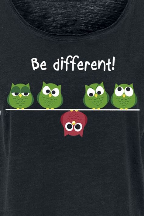 Be Different T Shirt Manches Courtes Large