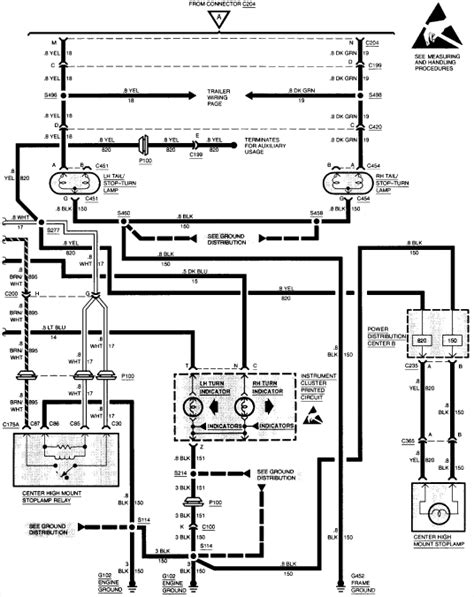 1999 chevy monte carlo starter wiring diagram, 1999 cadillac escalade power window wiring diagram, 1999 ford f 150 factory stereo wiring diagram, 1999 dodge. DIAGRAM 96 Chevy S10 Brake Lights Wiring Diagram FULL ...