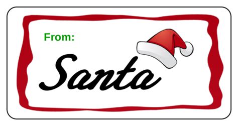 Christmas Label Templates Download Christmas Label Designs