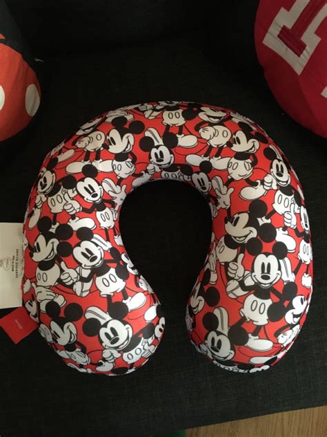 Primark disney mickey mouse travel cushion neck rest support. Mickey Mouse neck pillow | Mickey, Disney outfits, Neck pillow