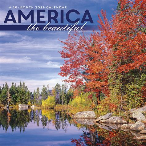 2019 America The Beautiful Wall Calendar