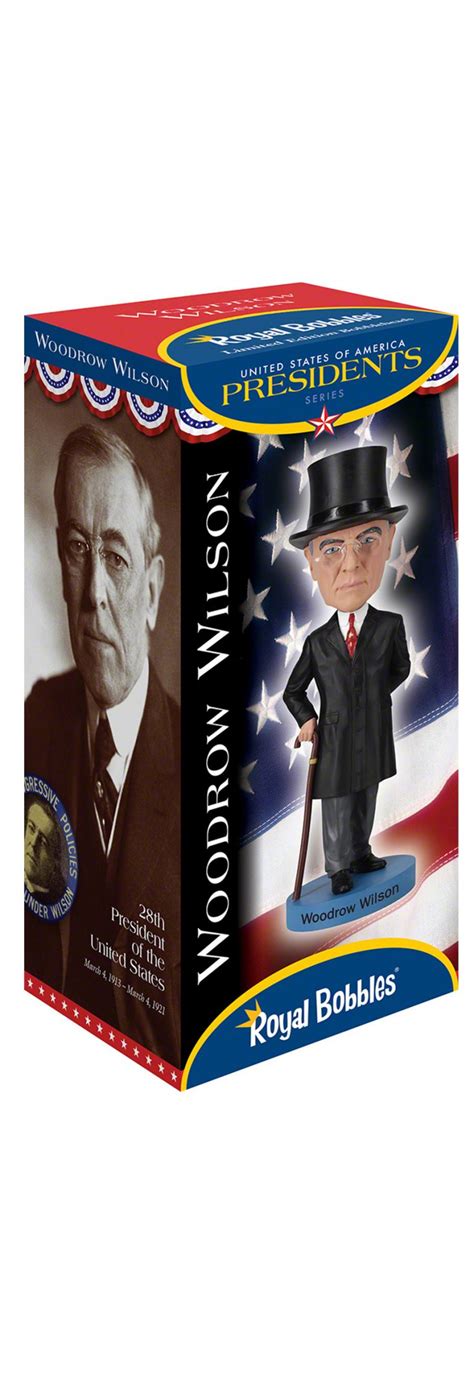 Woodrow Wilson Bobblehead Royal Bobbles